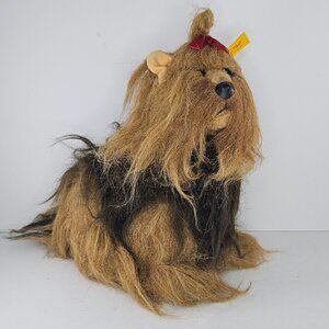Steiff Yorkshire Terrier Yorkie Taffy Yorkshire Terrier Dog Plush 4192/25